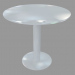 3d model Dining table (white lacquered D80) - preview