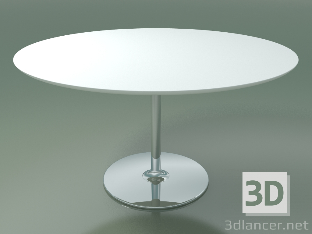 3D modeli Yuvarlak masa 0635 (H 74 - D 134 cm, F01, CRO) - önizleme
