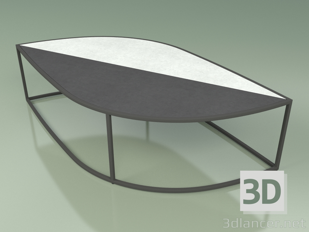 modello 3D Tavolino 002 (Gres Smaltato Storm-Ice, Metal Smoke) - anteprima