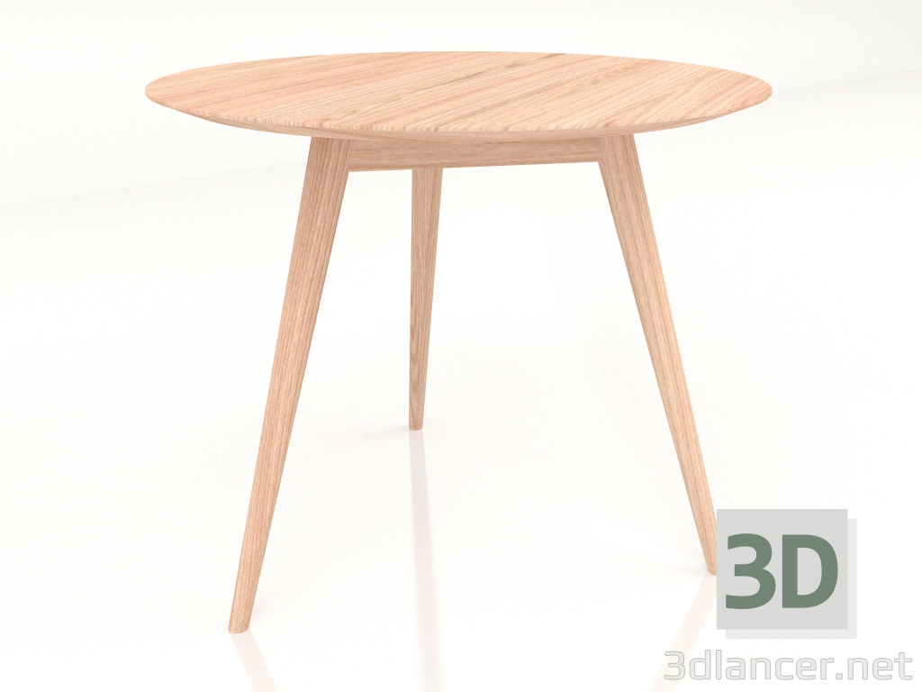 modello 3D Tavolo da pranzo Stafa tondo 90 - anteprima