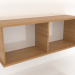 3D Modell Hängeregal SHELF (offen) 1000 mm (Eiche natur) - Vorschau
