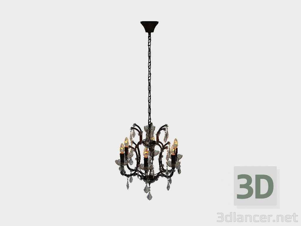 3d model ANETA chandelier CHANDELIER (CH097-6) - preview