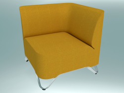 Angular armchair (1C)