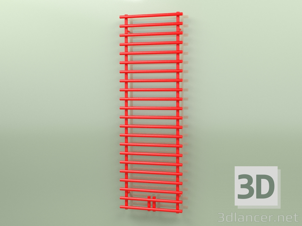 3D modeli Isıtmalı havlu askısı - Leros (1812 x 600, RAL - 3026) - önizleme