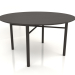 modèle 3D Table à manger DT 02 (option 1) (D=1400x750, bois brun foncé) - preview