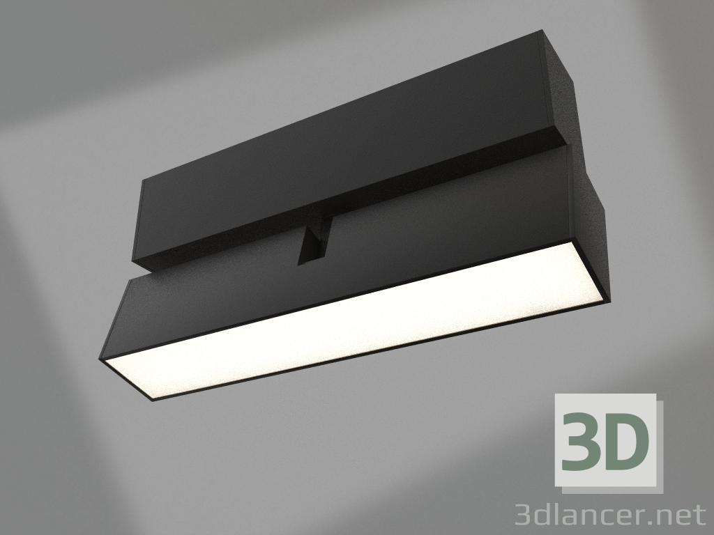 3D Modell Lampe MAG-FLAT-FOLD-45-S205-6W Day4000 (BK, 100 Grad, 24V) - Vorschau