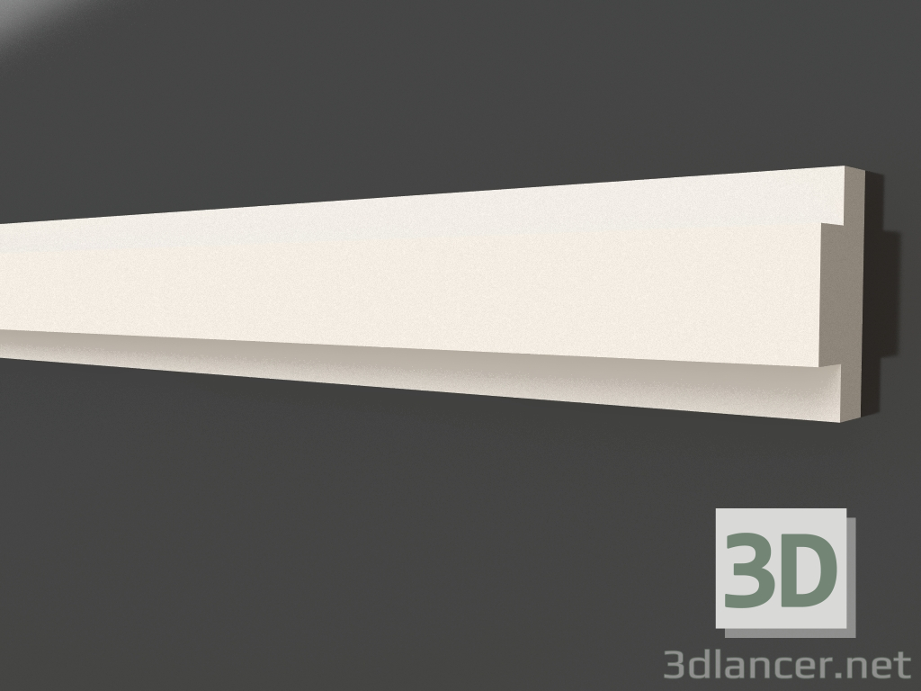 3d model Plaster molding LG 004 3 (26x12) - preview