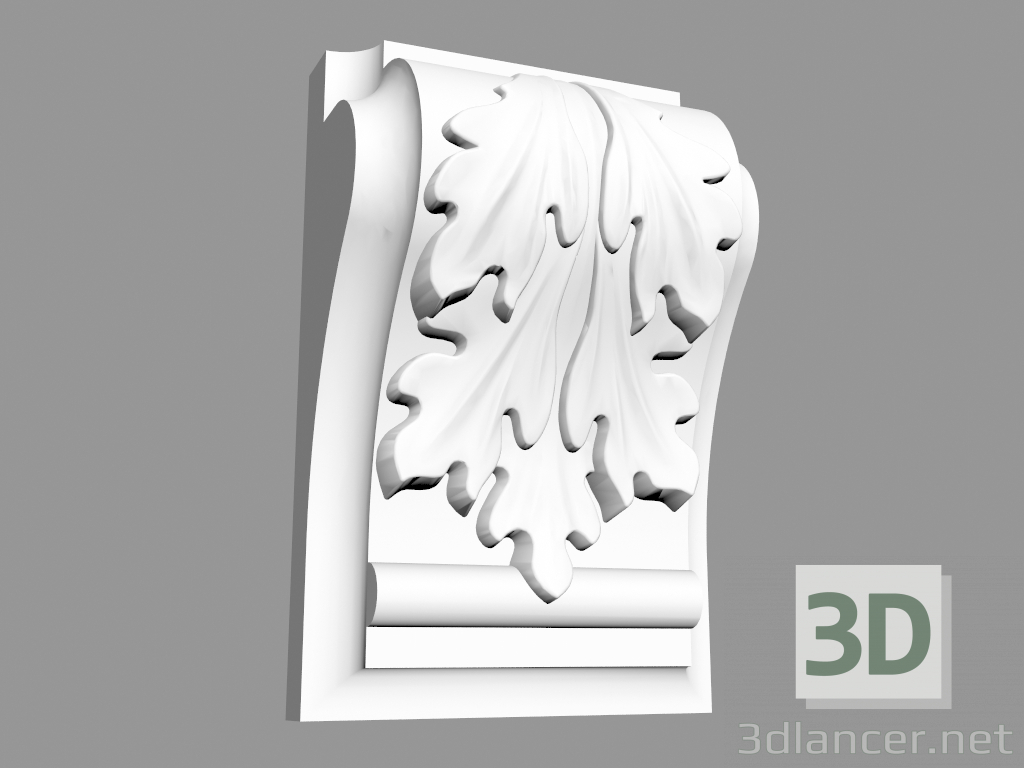 3D Modell Halterung (KP10) - Vorschau