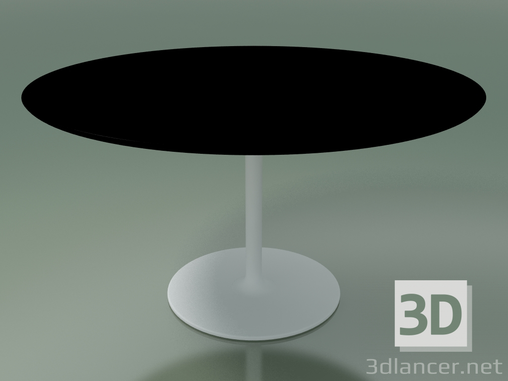 modello 3D Tavolo rotondo 0635 (H 74 - P 134 cm, F02, V12) - anteprima