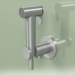 modèle 3D Douche bidet, support mural et raccordement eau de toilette (ID022, AS) - preview
