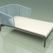 3d model Chaise lounge 004 (Cord 7mm Sky) - preview