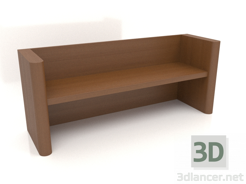 3d model Bench VK 07 (1800x524x750, wood brown light) - preview