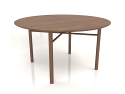 Dining table DT 02 (option 1) (D=1400x750, wood brown light)