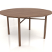 3d model Dining table DT 02 (option 1) (D=1400x750, wood brown light) - preview