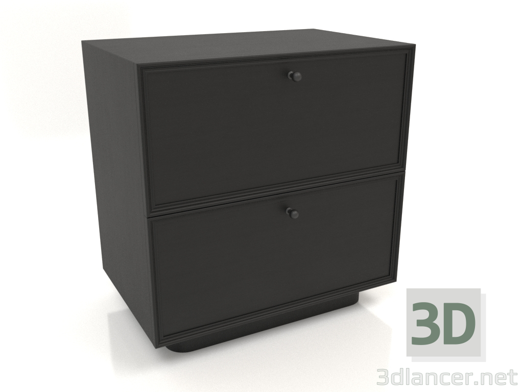 3d model Cabinet TM 15 (603x400x621, wood black) - preview