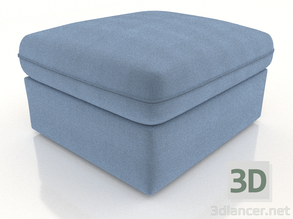 modèle 3D Pouf SALON - preview