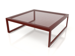 Coffee table 90 (Wine red)