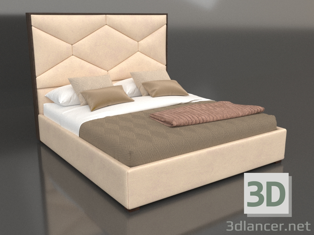 3D Modell Weiches Bett Martina - Vorschau
