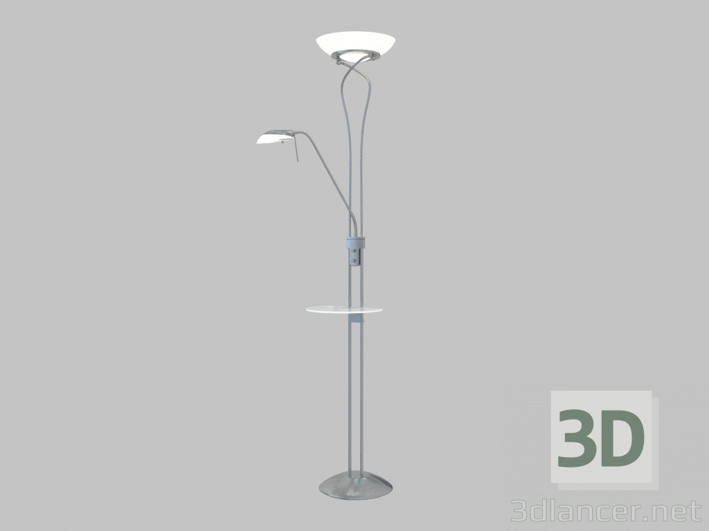 modello 3D Lampada da terra Axton (2486 F) - anteprima