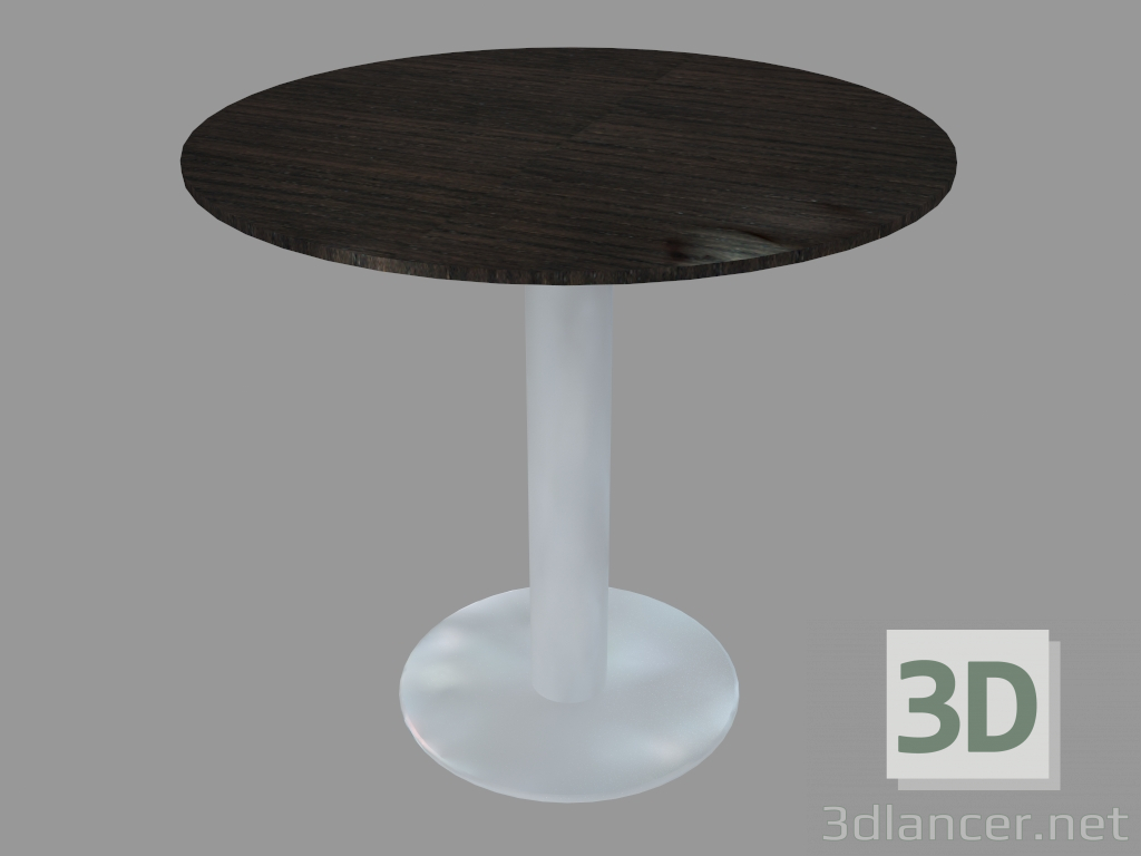 3D modeli Yemek masası (gri lekeli kül D80) - önizleme