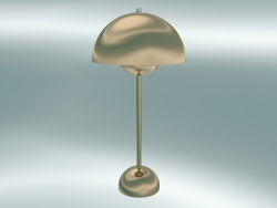 Lámpara de mesa Flowerpot (VP3, Ø23cm, H 50cm, latón pulido)