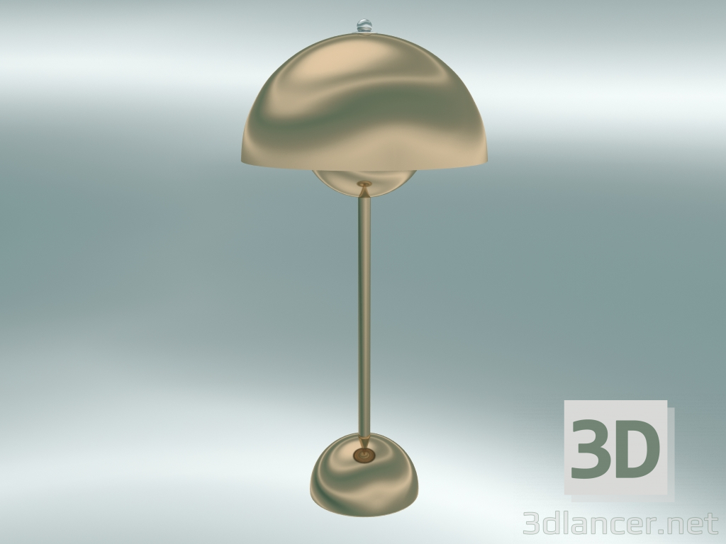 modèle 3D Lampe de table Flowerpot (VP3, Ø23cm, H 50cm, Laiton Poli) - preview