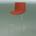 3 डी मॉडल बार कुर्सी 0476 (एक स्लेज पर, असबाब के साथ) - पूर्वावलोकन