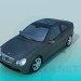 3D modeli Mercedes araba - önizleme