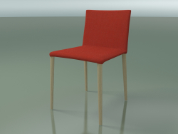 Cadeira 1707 (H 77-78 cm, com estofamento em tecido, carvalho L20 branqueado)