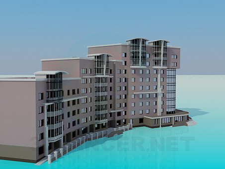 modelo 3D Comunidad residencial - escuchar modelo 3D Comunidad residencial - escuchar