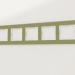 3d model Frame for 5 posts Favorit (pistachio) - preview