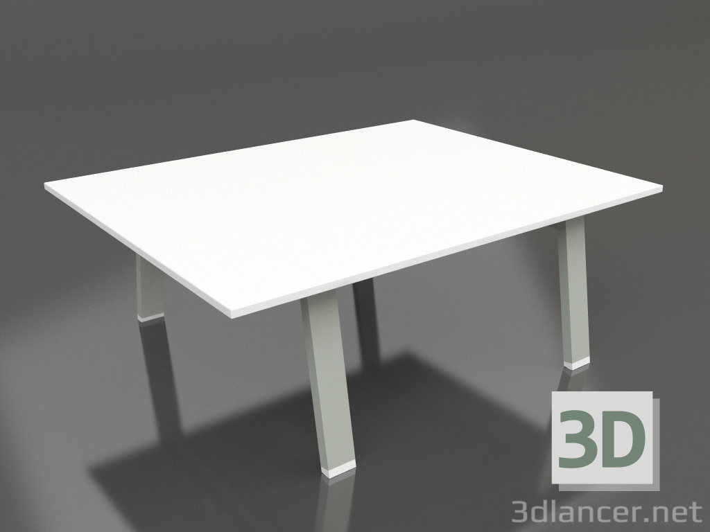 3d model Coffee table 90 (Cement gray, Phenolic) - preview