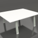 3d model Coffee table 90 (Cement gray, Phenolic) - preview