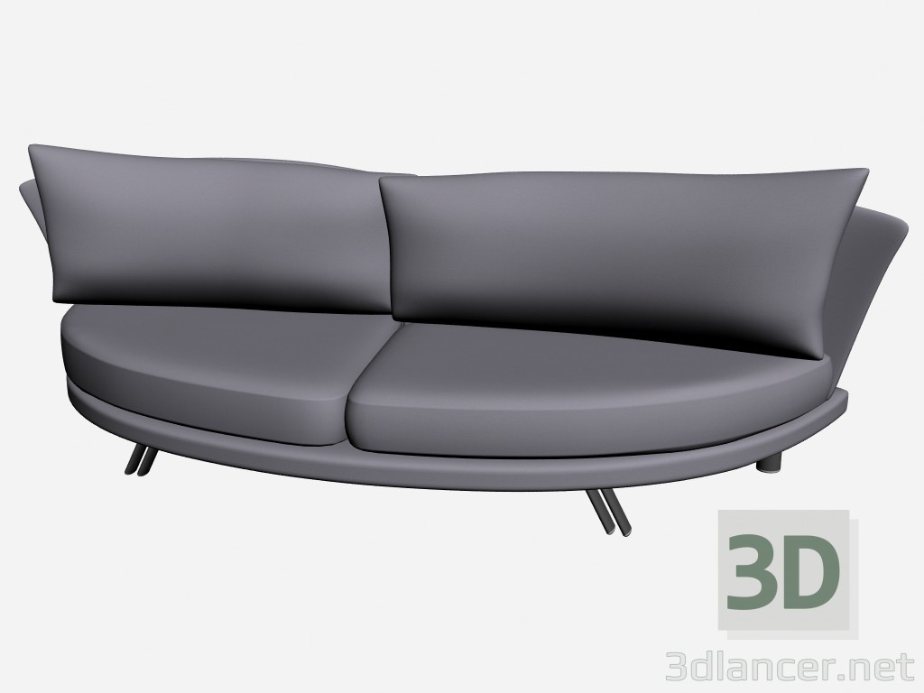 modèle 3D Canapé Super roy 9 - preview
