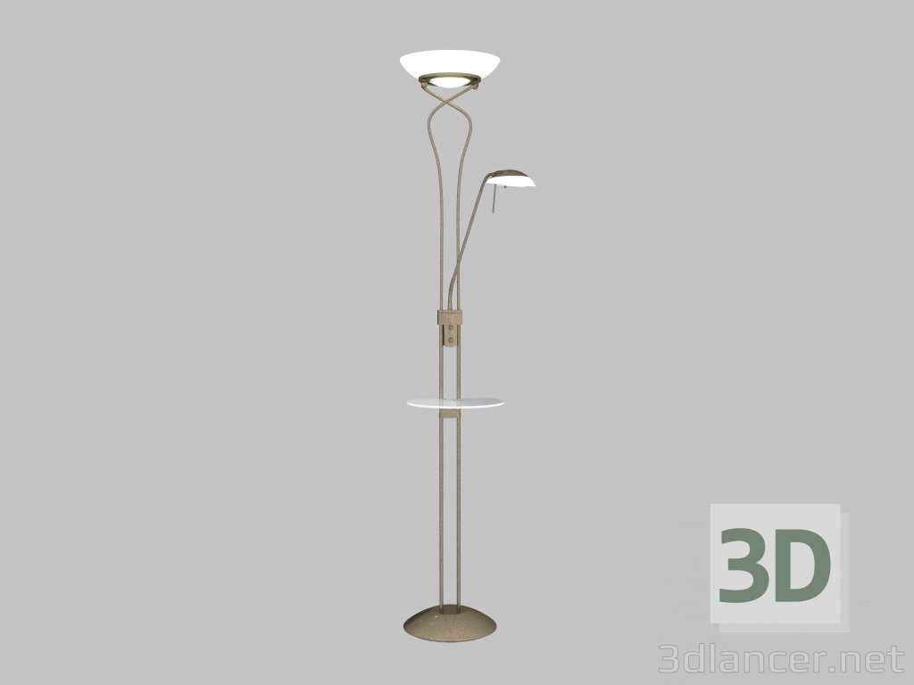 modello 3D Lampada da terra Axton (2487 ​​F) - anteprima