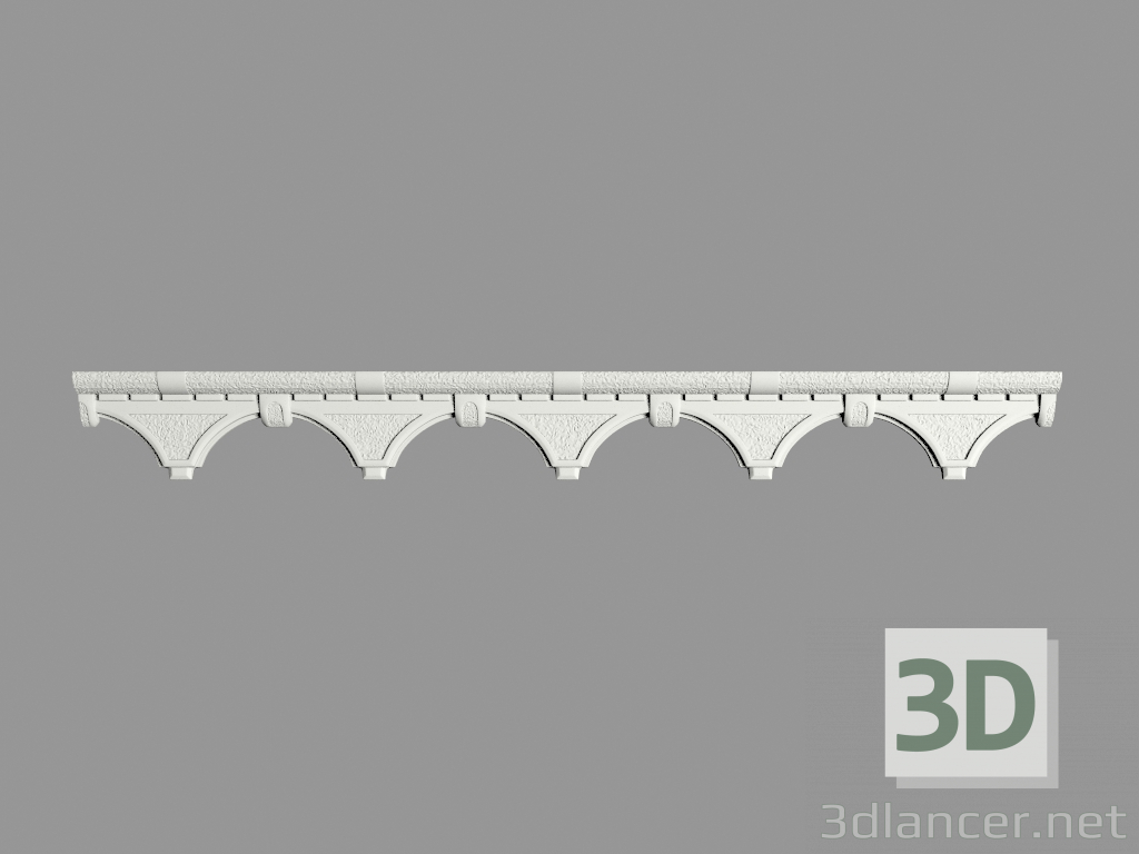 modèle 3D Frise (FR1) - preview