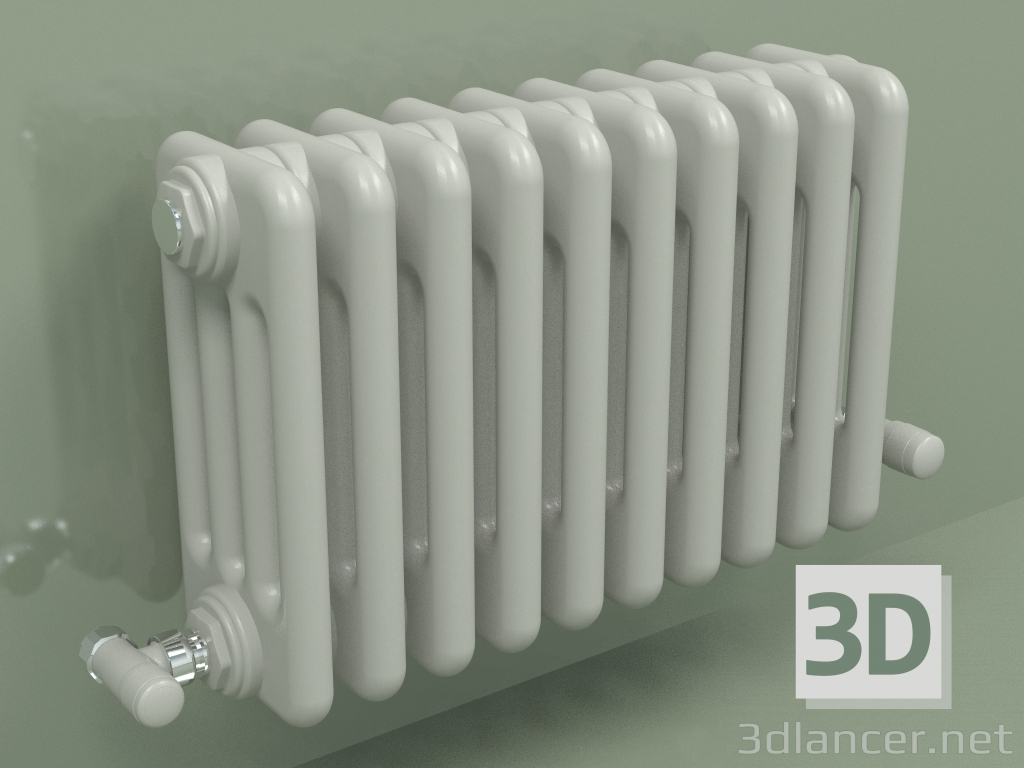 3D Modell Kühler TESI 4 (H 300 10EL, Manhattan grau) - Vorschau