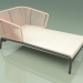 3d model Chaise lounge 004 (Cord 7mm Rose) - preview
