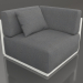 modello 3D Modulo divano sezione 6 (Grigio agata) - anteprima