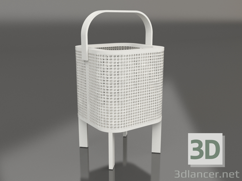3D Modell Kerzenbox 1 (Achatgrau) - Vorschau