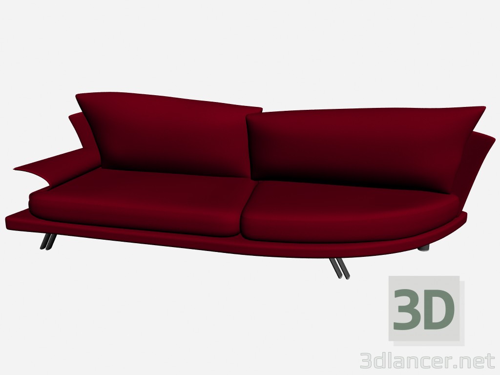 3D Modell Sofa Super Roy 10 - Vorschau