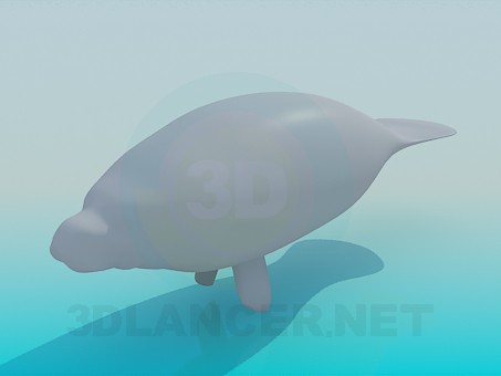 3d модель Морской котик – превью 3d модель Морской котик – превью