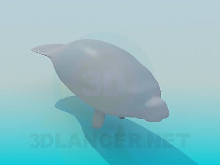 3d модель Морской котик – превью 3d модель Морской котик – превью