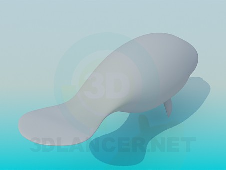 3d модель Морской котик – превью 3d модель Морской котик – превью