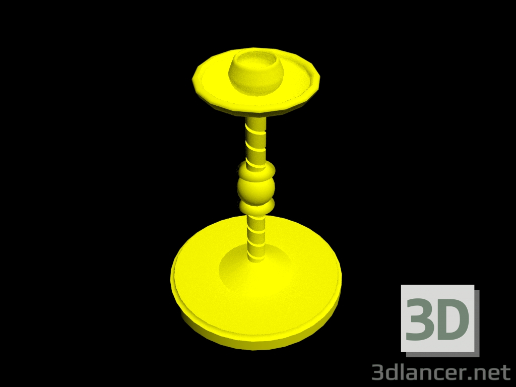 3d model Candlestick - preview 3d model Candlestick - preview