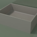 3D modeli Tezgah üstü lavabo (01UN21101, Clay C37, L 48, P 36, H 16 cm) - önizleme