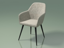 Кресло Antiba (111833, пудровый серый)