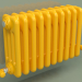 3D modeli Radyatör TESI 4 (H 300 10EL, Kavun sarısı - RAL 1028) - önizleme