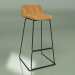 3d model Neo upholstered bar stool (orange) - preview