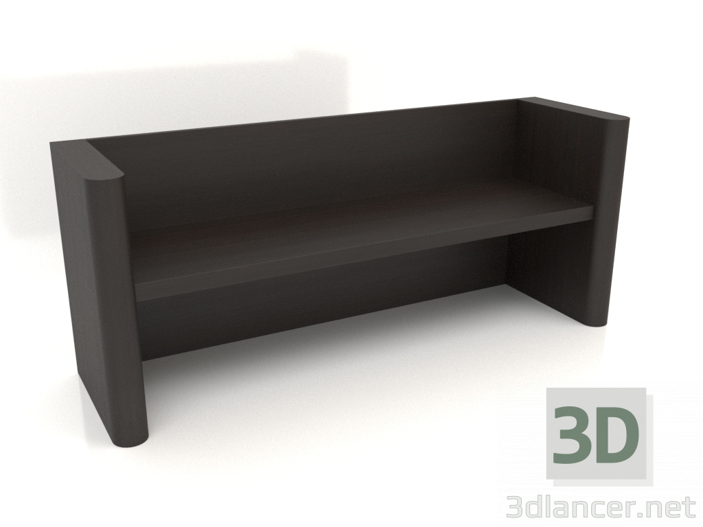 3d model Bench VK 07 (1800х524х750, wood brown dark) - preview